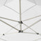 vidaXL - Partytent - professioneel - inklapbaar - 3x3 - m - aluminium - wit