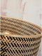 GOOD&MOJO Vloerlamp Java - Bamboe/Zwart - 50x50x145cm - Driepoot - - Staande lampen voor Woonkamer - Slaapkamer