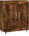 vidaXL - Dressoir - 69,5x34x90 - cm - bewerkt - hout - gerookt - eikenkleurig