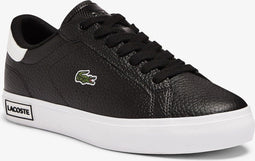 Lacoste Powercourt - Lage sneakers - Maat 39.5 - zwart/wit