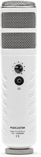 Røde Podcaster - Microfoon - Zero-latency monitoring - Wit