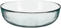 Mica Decorations Schaal Vamos - 30x30x8 cm - Gerecycled Glas - Transparent