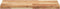 vidaXL - Wastafelblad - met - olieafwerking - 120x40x4 - cm - massief - acaciahout