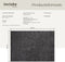 tectake® Soft Zone - Vloerkleed - Onderhoudsvriendelijk - Antislip - Antraciet - 160 x 230 cm