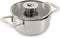 ELLE Gourmet Classique - RVS Kookpan met Deksel - Ø 16 cm - PFAS vrij - Vaatwasserbestendig - Inductie