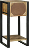 vidaXL - Telefoonstandaard - 40x40x80 - cm - Massief - Ruw - Houten - Mango