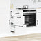 vidaXL - Keuken - onderkast - Kalmar - bewerkt - hout - wit