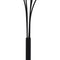 vidaXL Lamp staand - 5xE14 - hoogte verstelbaar - zwart en goud