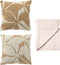 Dutch Decor VOORDEELSET ELIN BEIGE - Set van 3 stuks - Elin & Billy - Snow White - Semolina - wit/beige - Inclusief binnenkussen