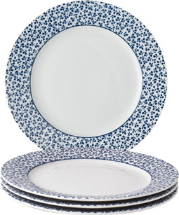 Laura Ashley Blueprint Collectables - Borden set - Ø 23 cm - Floris (set van 4)