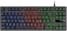 Mars Gaming MK02 - Toetsenbord TKL - Membraan - Qwerty ES - USB 2.0