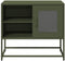 vidaXL - Tv-meubel - 68x39x60,5 - cm - staal - olijfgroen