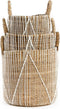 Safaary - Bazar Bizar Macrame Opbergmand Naturel Wit Large