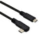 Roline 11.02.9075 - USB 3.1 / 3.2 Gen 2x2 Kabel - 20 Gbit/s Power Delivery - Zwart