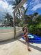 Sunnylife Pool FloatsLuxe Lie-On Float Greek Eye Blue