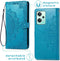 iMoshion Hoesje Geschikt voor OnePlus Nord CE 2 Lite 5G Hoesje Met Pasjeshouder - iMoshion Mandala Bookcase - Turquoise