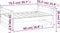 vidaXL - Hondenmand - 75,5x55,5x28 - cm - massief - grenenhout - grijs