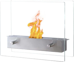 Qlima FFB 106 - Bio-Ethanol Sfeerhaard - Veiligheidsglas - Terras, Tuin, Patio