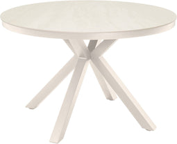 Davos tuintafel - Eettafel - Ø118cm - Crème