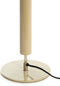 Light & Living Tafellamp Kulai - 49cm - Beige/Nikkel - excl. kap