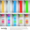 tectake® Slimme LED Vloerlamp Spectra - Staande Lamp - 16 miljoen kleuren - 200 lichteffecten - Dimbaar - 145 cm - Bediening via app en afstandsbediening