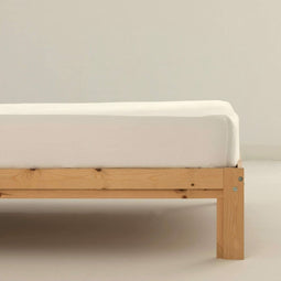 Verstelbaar onderlaken SG Hogar Natuurlijk 105 x 200 cm