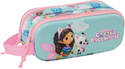 Gabby's Dollhouse poppenhuis Etui 3D / pennenzak / zonder inhoud