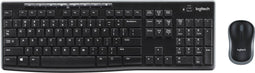 Logitech MK270 - Draadloos Toetsenbord en Muis - Morsbestendig - Zwart
