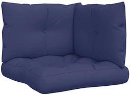 vidaXL - Palletkussens - 3 - st - oxford - stof - marineblauw