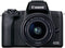 Canon EOS M50 Mark II - Systeemcamera - 24,1 MP 4K met EF-M 15-45mm f/3.5-6.3 IS STM - Zwart