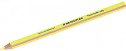 Fluoriscerende Markeerstift Staedtler Potlood Geel (12 Stuks)