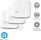 Nedis SmartLife - Slimme Rookmelder - Wi-Fi Verbinding - Wit