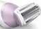 Philips series 6000 BRL136/00 - Ladyshave - Nat en droog gebruik - Wit/Paarse accenten