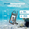 Travelly® Luxe Waterdicht Telefoonhoesje - Universeel Onderwater Hoesje - IPX68 tot 30m - Zwart
