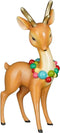 House of Seasons Kerstversiering Rendier - 15x8x29 cm - Polyresin - Bruin