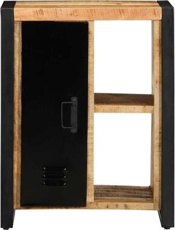 vidaXL - Dressoir - 55x35x70 - cm - massief - ruw - mangohout