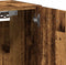 vidaXL - Badkamerwandkast - 30x30x80 - cm - bewerkt - hout - oud - houtkleurig