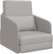 vidaXL - Ligbed - 2-in-1 - Cloud - Grijs - 65x80x83 - cm - Stof
