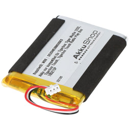 Tigerbox Tiger Media 1233 - Vervangende Li-polymer batterij - 3900mAh - 3.7V - 72x53x7.8mm