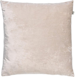 Dutch Decor SKY - Kussenhoes velvet 45x45 cm - Pumice Stone - beige - met rits - zonder binnenkussen