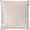 Dutch Decor SKY - Kussenhoes velvet 45x45 cm - Pumice Stone - beige - met rits - zonder binnenkussen