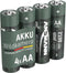 Ansmann ANS 1322-0026 - maxE NiMh Akku AA Mignon 2100 mAh - 4er-Pack (4 stuks)