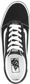 VANS WM Ward Platform (Canvas) Black/White -Maat 37