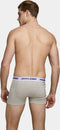 JACK&JONES JACSUPER TWIST TRUNKS - 3-Pack boxershorts - Effen gemeleerd - Grijs licht blauw groen (3-pack)