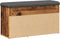vidaXL - Schoenenbank - 82x32x45,5 - cm - bewerkt - hout - oud - houtkleurig