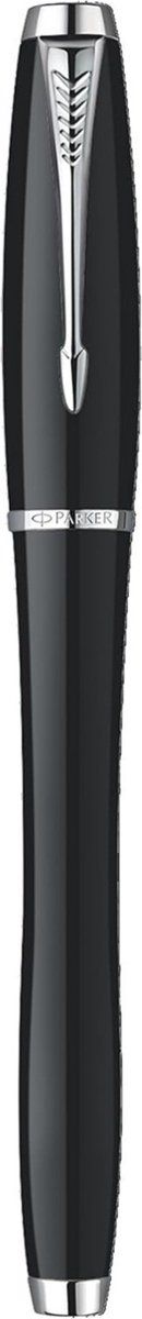 Parker Urban Fine - Rollerball Pen - Zwart met chromen afwerking - In geschenkverpakking