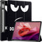 imoshion Tablet Hoes - Geschikt voor Lenovo Tab P12 - Design Trifold Bookcase - Don't touch