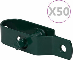 vidaXL - Draadspanners - 50 - st - 100 - mm - staal - groen