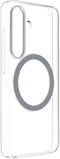 Samsung Galaxy S25 - Clear Magnet Case - Magnetische ring voor draadloos opladen - Transparant