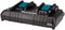 Makita 198091-4 - 18V Li-Ion accu starterset - 4x 6,0Ah + duolader in Mbox (1 set)